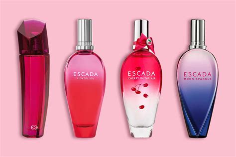 Escada perfumes and colognes .